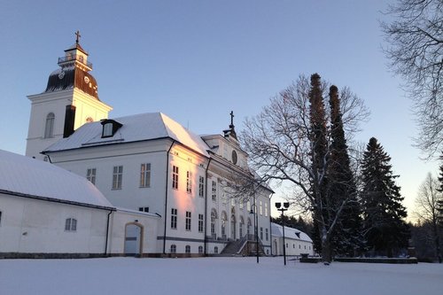 Korsholms kyrka på vintern